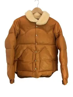 Buy Rocky Mountain Featherbed Down Jacket Leather Sheep Leather Orange 38 Used • 1,378.31£