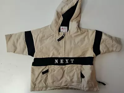 Buy Next Beige Hooded Jacket 3-6months • 2£