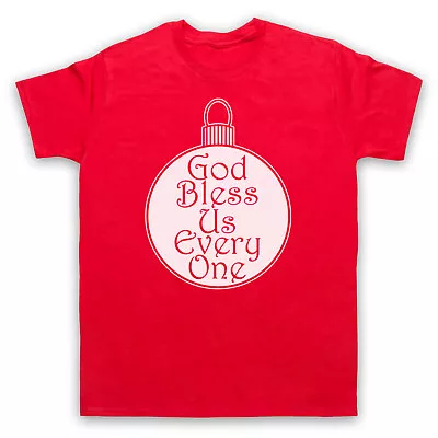 Buy Christmas Carol God Bless Us Every One Xmas Bauble Mens & Womens T-shirt • 17.99£