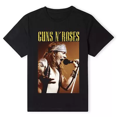 Buy Official Guns N Roses Axel Live Unisex T-Shirt • 17.99£