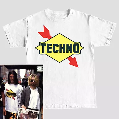 Buy Techno T-Shirt (worn By Dave Grohl / Nirvana / In Utero) • 19£