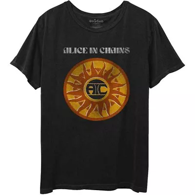 Buy Alice In Chains Circle Sun Vintage Official Tee T-Shirt Mens Unisex • 15.99£