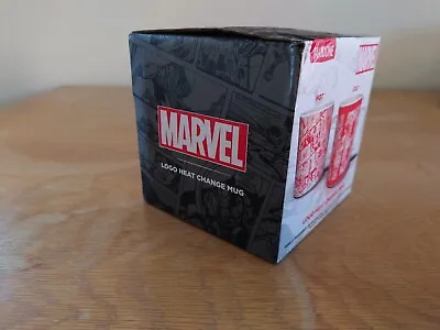 Buy Paladone Marvel Logo Heat Change Mug | Officially Licensed Superhero Merch • 10£