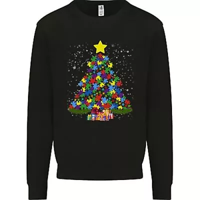 Buy Autism Christmas Tree Autistic Awareness Mens Sweatshirt Jumper • 22.99£