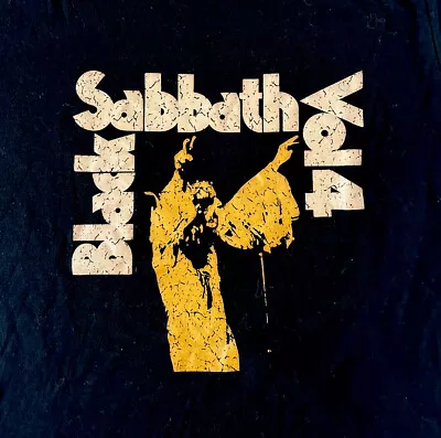 Buy BLACK SABBATH VOL 4 T-Shirt XL Heavy Metal Ozzy Osborne Rhandy Rhodes Rock • 21.73£