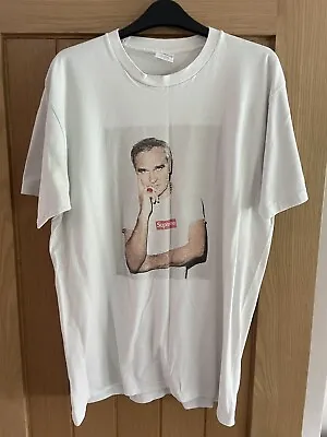 Buy Supreme Morrissey T Shirt Large SS16 White • 175£