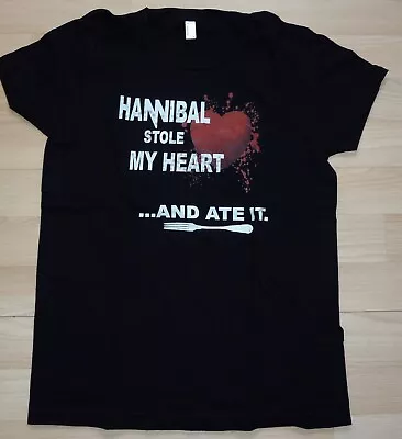 Buy Hannibal Stole My Heart Nbc Tv Series T-shirt Red Bubble Woman 2xl New • 30.89£