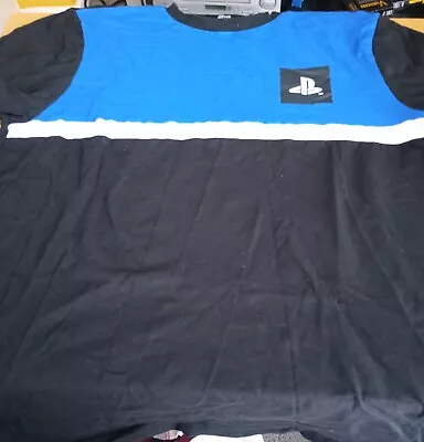 Buy Mens T Shirt PlayStation Large  • 8£