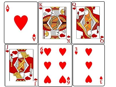 Buy Hearts Playing Card Iron On T Shirt Transfer Various Types Large A4 Size  • 3.49£