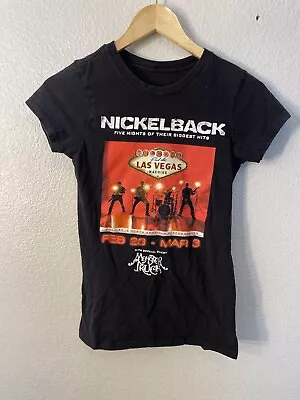 Buy STAFF Las Vegas Nickelback Concert Shirt The Joint Hard Rock Size L Youth • 13.11£