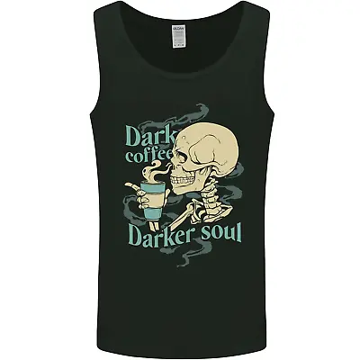 Buy Dark Coffee Darker Soul Skull Mens Vest Tank Top • 9.99£