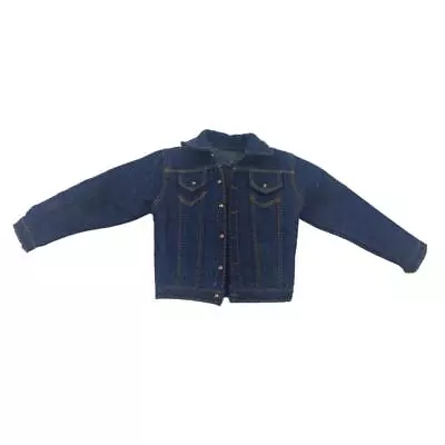 Buy 1/6 Scale Man Stylish Clothings Jean Jacket For 12''  BJD Model Body • 15.11£
