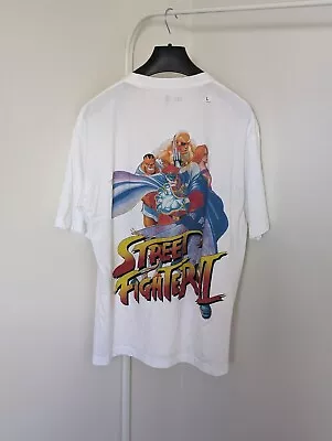 Buy Uni Qlo Uniqlo Capcom 40th Anniversary Street Fighter 2 White Game T-Shirt VI 6 • 19£