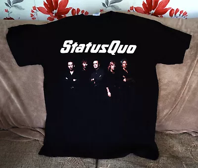 Buy Status Quo Vintage Memorial T-Shirt Heavy Traffic 2003 World Tour/FREE Post • 14.50£