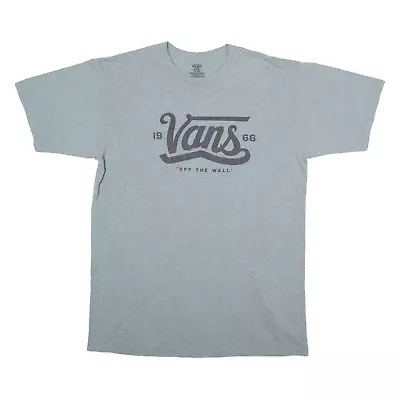 Buy VANS Mens T-Shirt Grey L • 11.99£