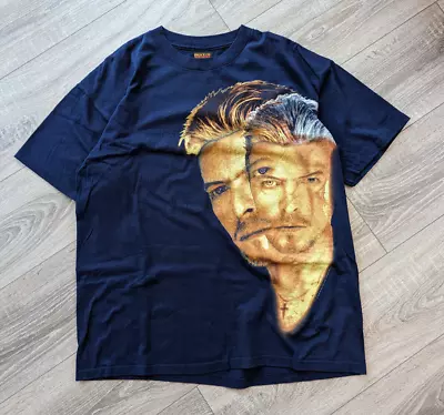 Buy David Bowie 1995 'Outside' Vintage Tour Tshirt. Nine Inch Nails • 125£