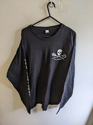 Buy Sea Shepherd Shirt Mens Large Black Long Sleeve Script Logos Adults Cotton Tee • 15.71£