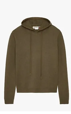 Buy BNWT Mens Zara Srpls 100% Pure Cashmere Hoodie Khaki Size XL (£159.00) • 99£