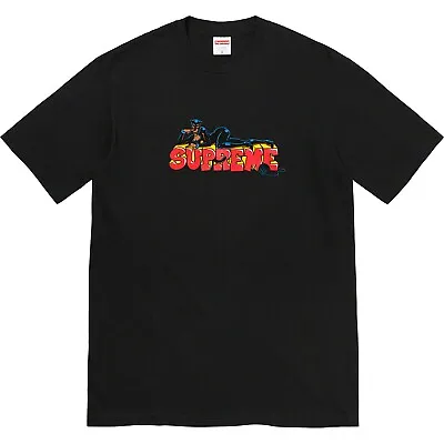Buy Supreme CATWOMAN Tee Size SMALL S In Black Brand New AW22 Week 1 T-shirt • 139£