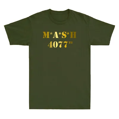 Buy MASH 4077 Th Shirt Hospital TV Show Military Army Division Vintage Men's T-Shirt • 18.99£