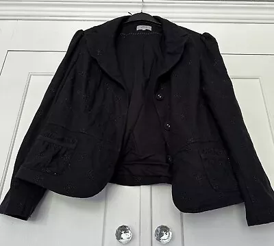 Buy Marks And Spencer Black Pretty Jacket Size 20  • 10.86£
