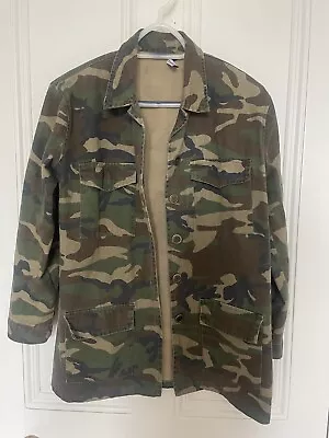 Buy Boohoo Camouflage Jacket Size L • 4£