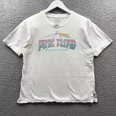Buy Pink Floyd The Dark Side Of The Moon T-Shirt Women's XS Short Sleeve White • 9.46£