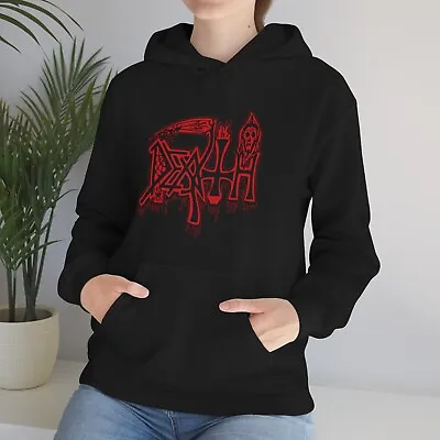 Buy Death T Shirt Band Logo Metal Epic Human Unisex Hoodie • 39.99£