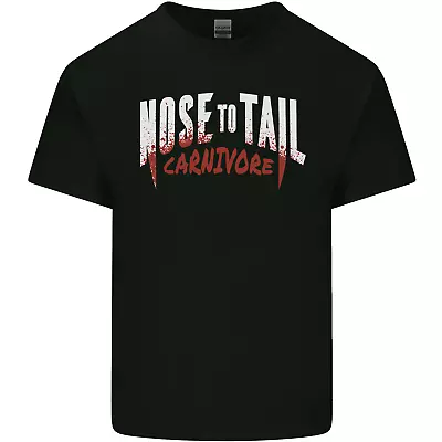 Buy Nose To Tail Carnivore Meat Eater BBQ Mens Cotton T-Shirt Tee Top • 8.75£