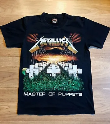 Buy Metallica Shirt Mens Small S Black Graphic Print Band Tour Album Tee Rock Mens • 19.99£