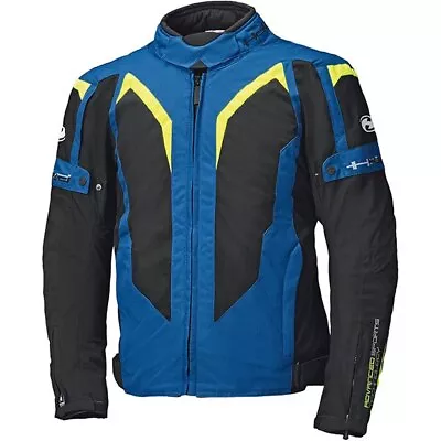 Buy Held Zelda Motorcycle Motorbike Textile Jacket Summer Blue / Fluo Yellow • 195.95£