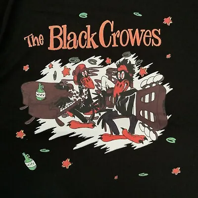 Buy The Black Crowes New Black T-shirt Size X Large • 19.99£
