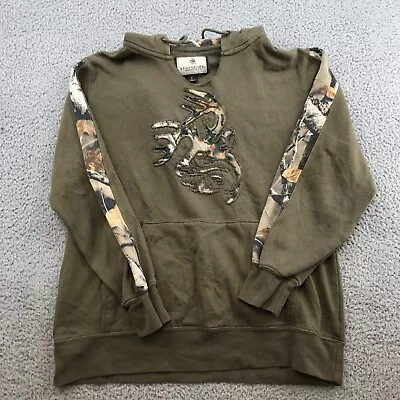 Buy Legendary Whitetails Sweater Women Large Green Hunting Camo Graphic Hoodie 41142 • 7.56£