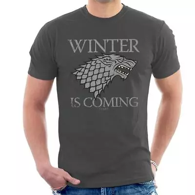 Buy All+Every Game Of Thrones House Stark Winter Is Coming Men's T-Shirt • 17.95£