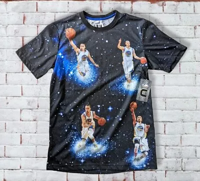 Buy NBA Stephen Curry Golden State Warriors All Over Print T-shirt Size Medium • 19.99£