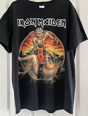 Buy Iron Maiden: Official ‘The Book Of Souls’ World Tour 2016 JAPAN Event L T-Shirt • 125£