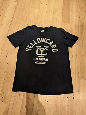 Buy Yellowcard T-Shirt Size M The Final World Tour 1997-2017 Punk Rock Band Concert • 28.46£