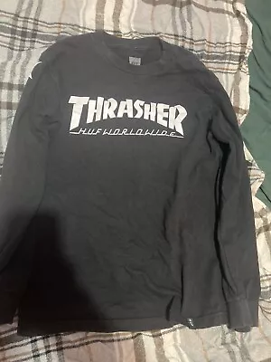 Buy Thrasher X Huf Long Sleeve Small (small Hole) • 5.99£