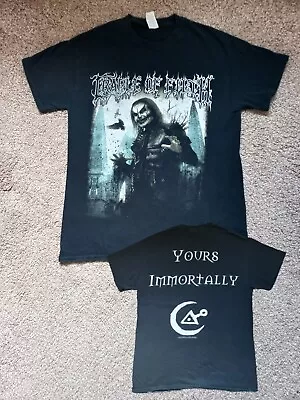 Buy *Rare* Cradle Of Filth Yours Immortally T-Shirt - Size M - Heavy Black Metal  • 14.99£