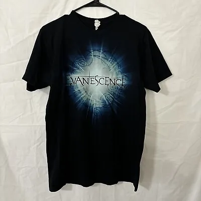 Buy 2012 Evanescence Amy Lee Tour Tee Band Tee SHINE Tshirt Sz Medium Black • 17.97£