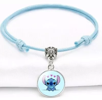 Buy Lilo And Stitch Bracelet Jewellery Friendship Charm Bracelet • 4.99£