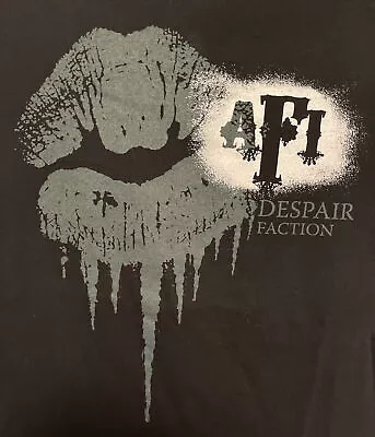 Buy AFI Love Like Winter Music 2007 USA Tour T-Shirt Small Despair Faction Xvx Hxc • 55.75£