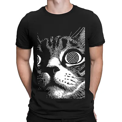 Buy Psychedelic Cat Trippy Aesthetic Punk Funny Novelty Mens Womens T-Shirts Top#NED • 9.99£