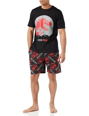 Buy Jurassic Park Mens Pyjamas Short Pjs S To XXL • 17.95£