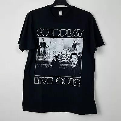Buy Coldplay Live 2012 Rare Band T-Shirt M • 5£