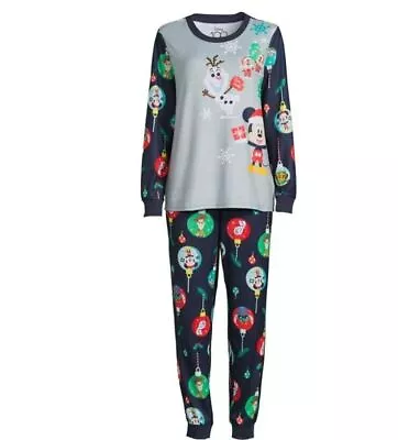 Buy NEW Disney 100th Anniversary Women's Matching Family Pajamas Set 2pc S,M • 23.86£