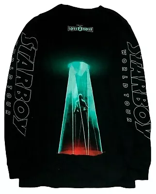 Buy Vintage Phase Lotf 2 Kotf Starboy World Tour Long Sleeve T-Shirt Black XO Size S • 18.67£