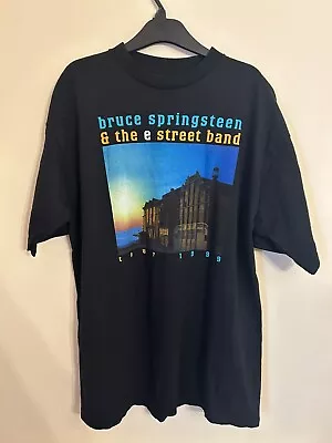 Buy Bruce Springsteen 1999 Tour T-Shirt East Rutherford New Jersey XL • 7.99£