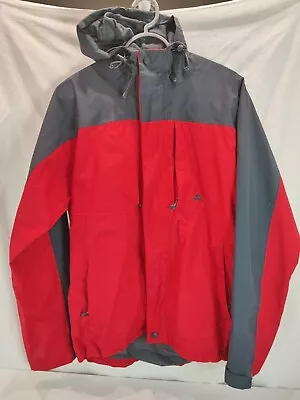 Buy Trespass Waterproof Jacket Men's Size Medium Red Grey • 10£