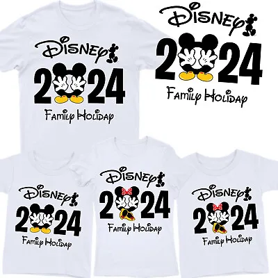 Buy New Adult & Child  T-Shirt Matching Family Holiday Tops 2024 Mickey Mouse • 8.99£